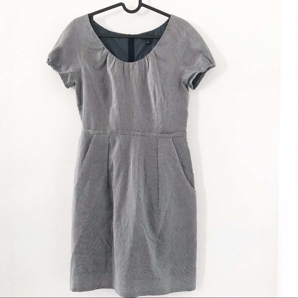 J. Crew Factory Pinstripe Dress-4